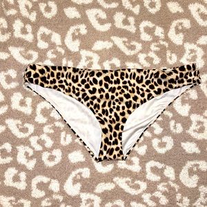 Victoria’s Secret PINK leopard bathing suit bottom